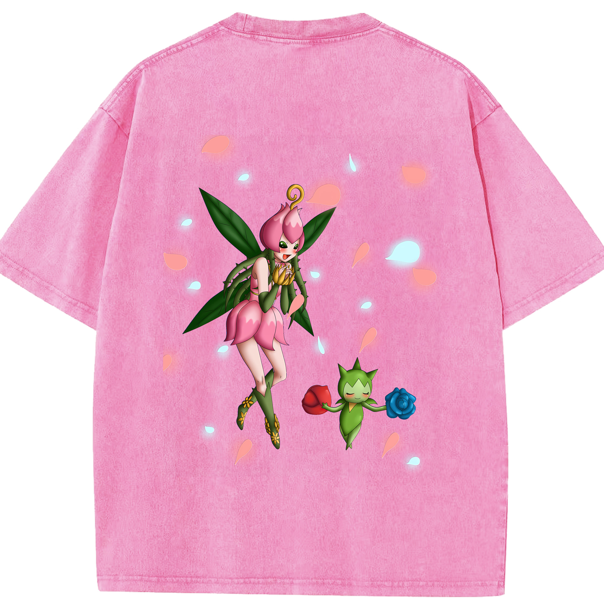 （画像用） Digimon デジタルモンスター/デジモン 綿100% ヴィンテージ風 半袖Tシャツ（背面プリント）